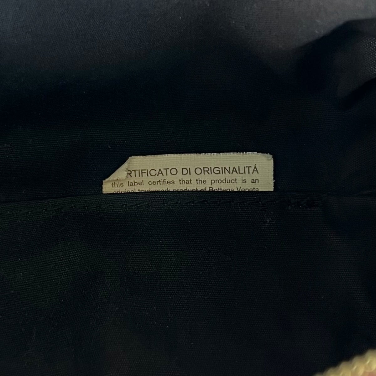 Bottega Veneta Intrecciato Leather Pouch Vintage Italian Classic