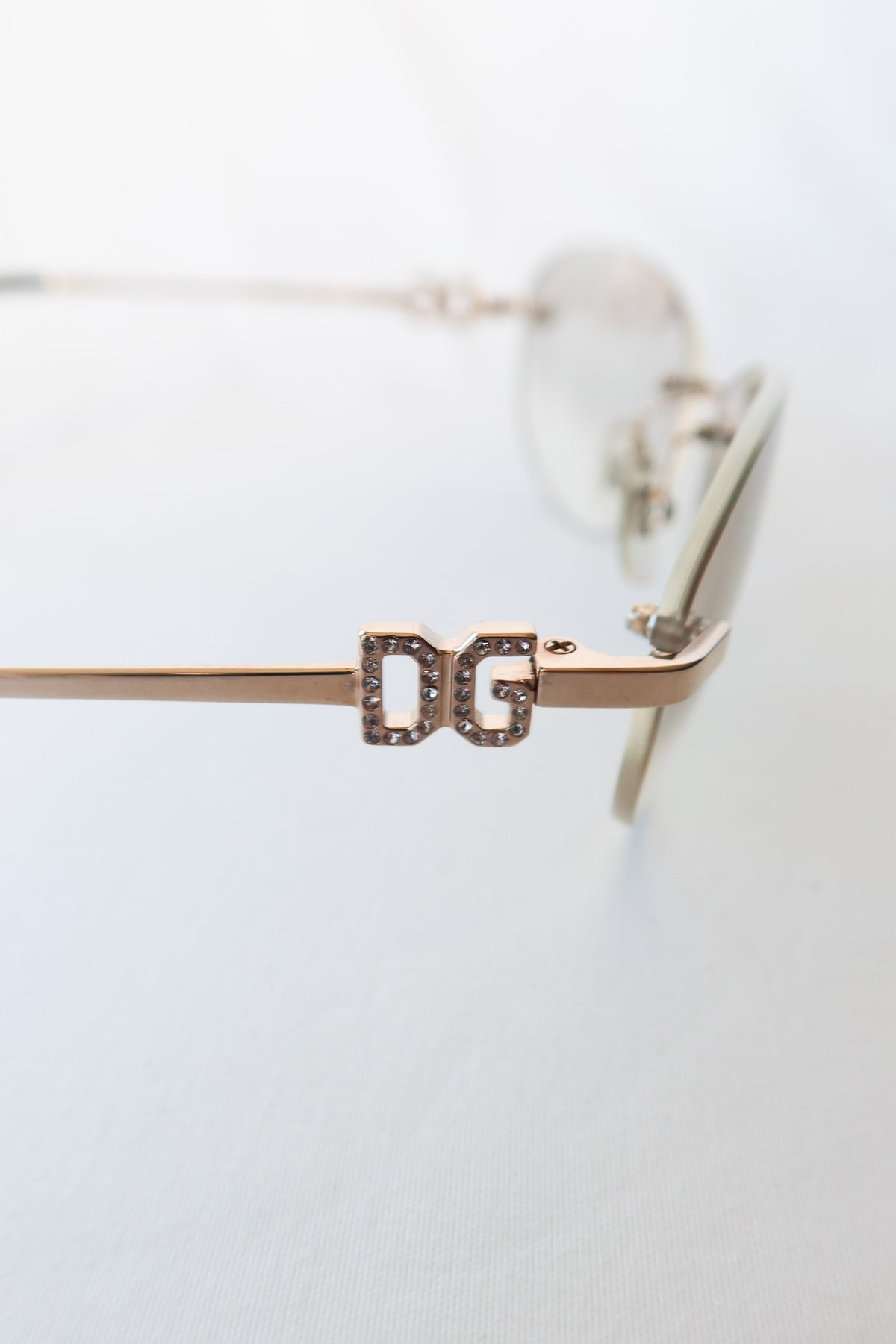 DOLCE & GABBANA Rimless Crystal