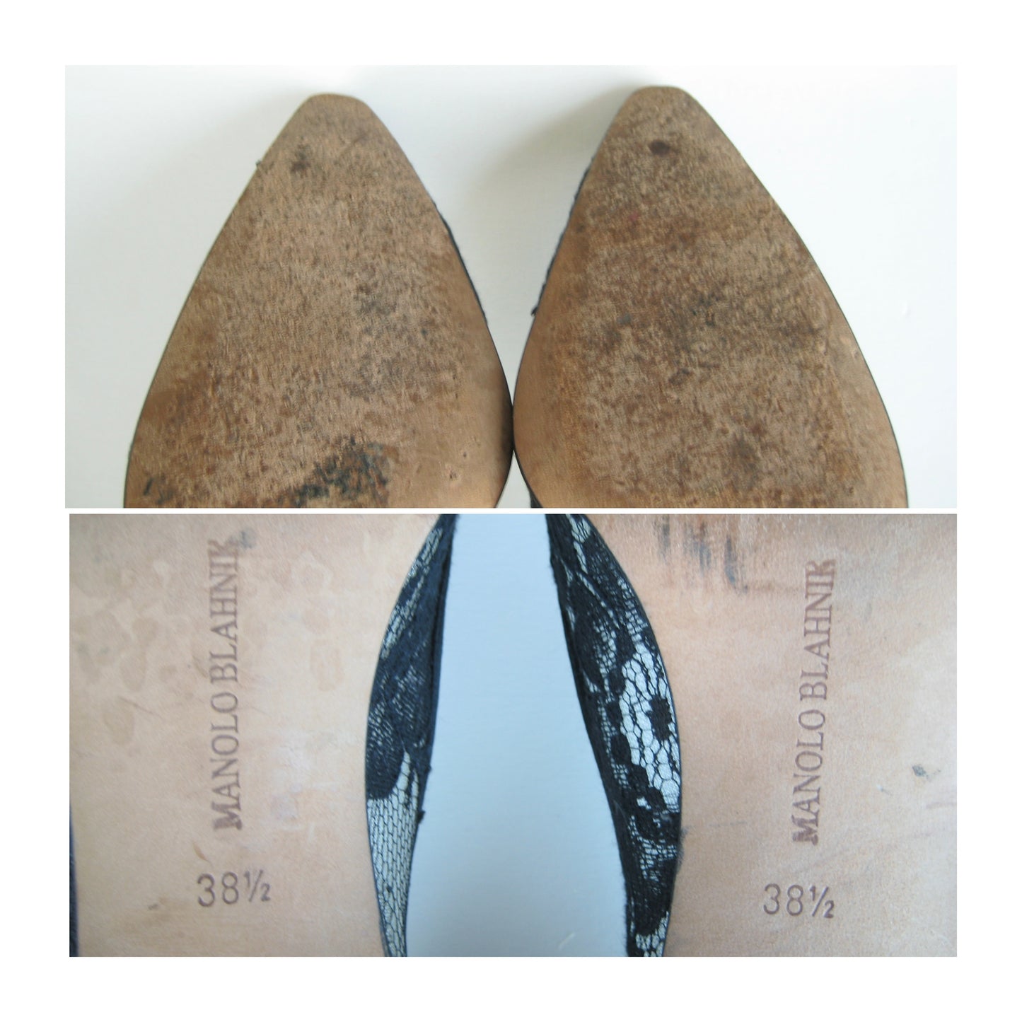 Manolo Blahnik archival lace heels | Size: EU 38.5 / US 8.5