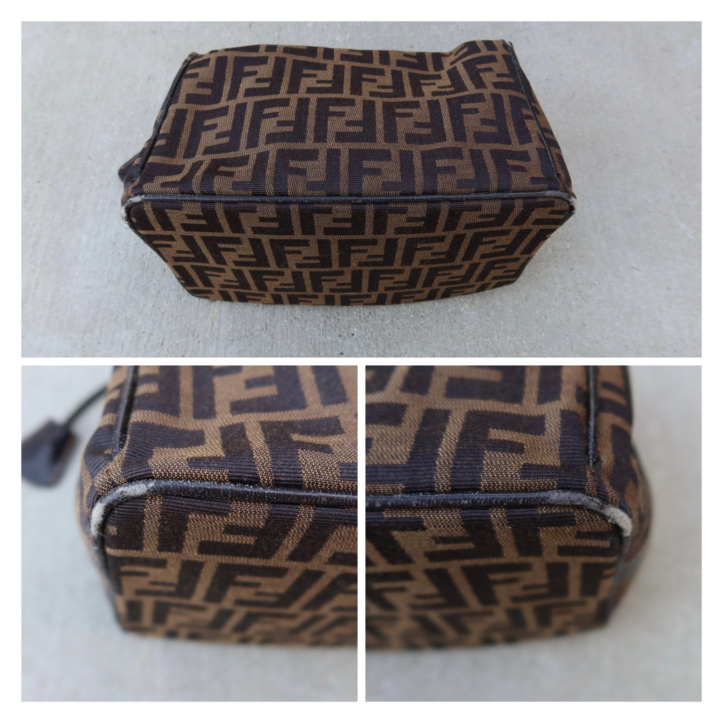 Fendi Zucca Vanity Bag