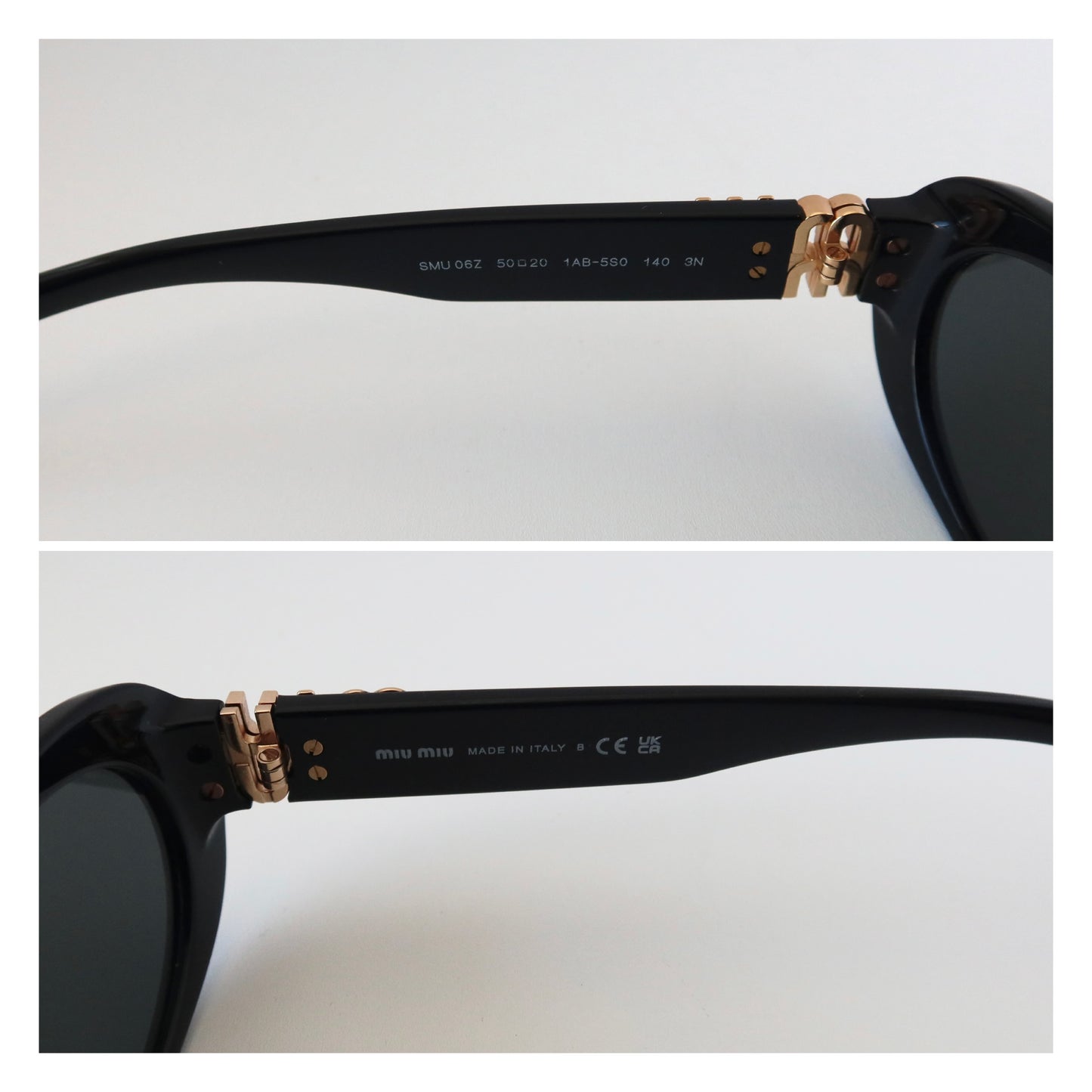 Miu Miu Oval Sunglasses | SMU 06Z | 2020s