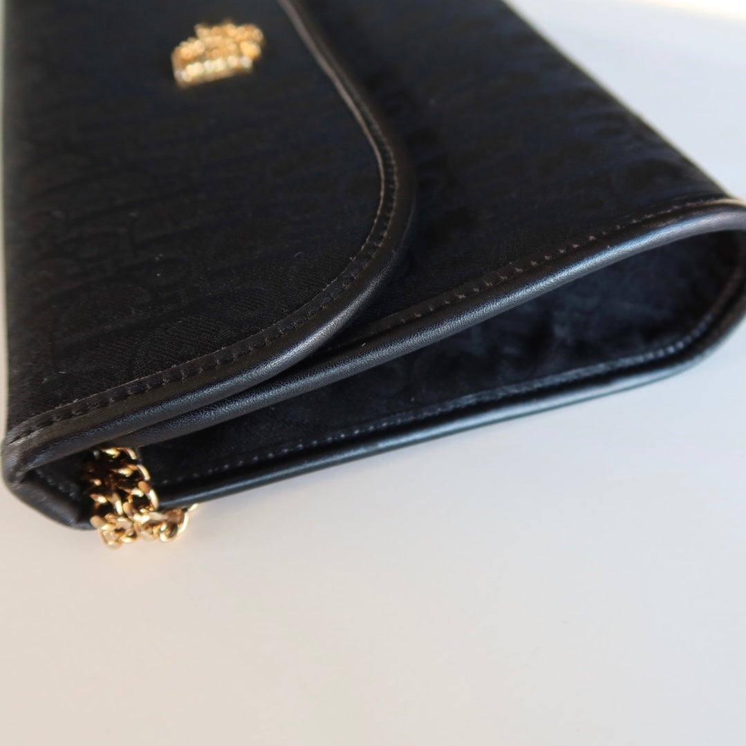 Dior Noir Chain Bag | Circa late 70s–80s