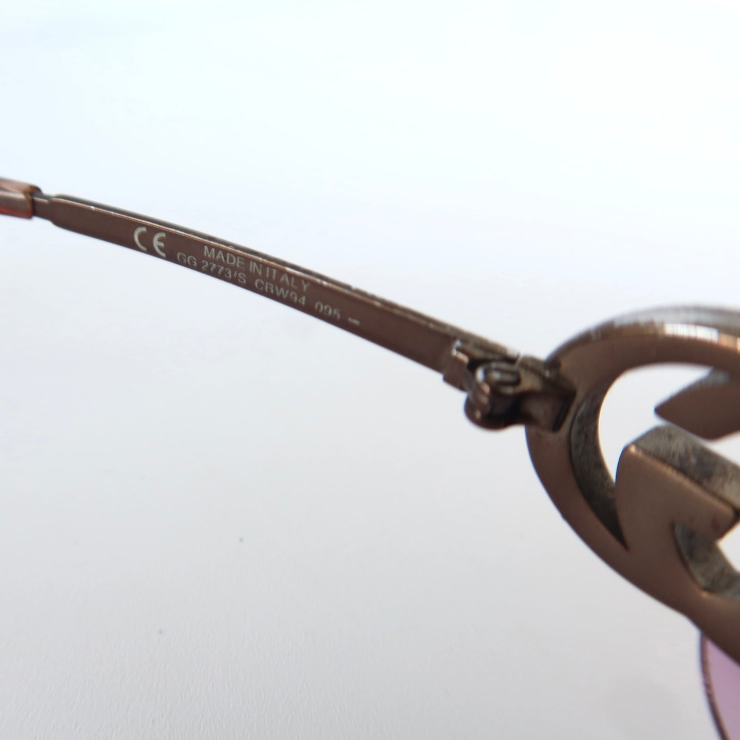 gucci rimless shield sunglasses