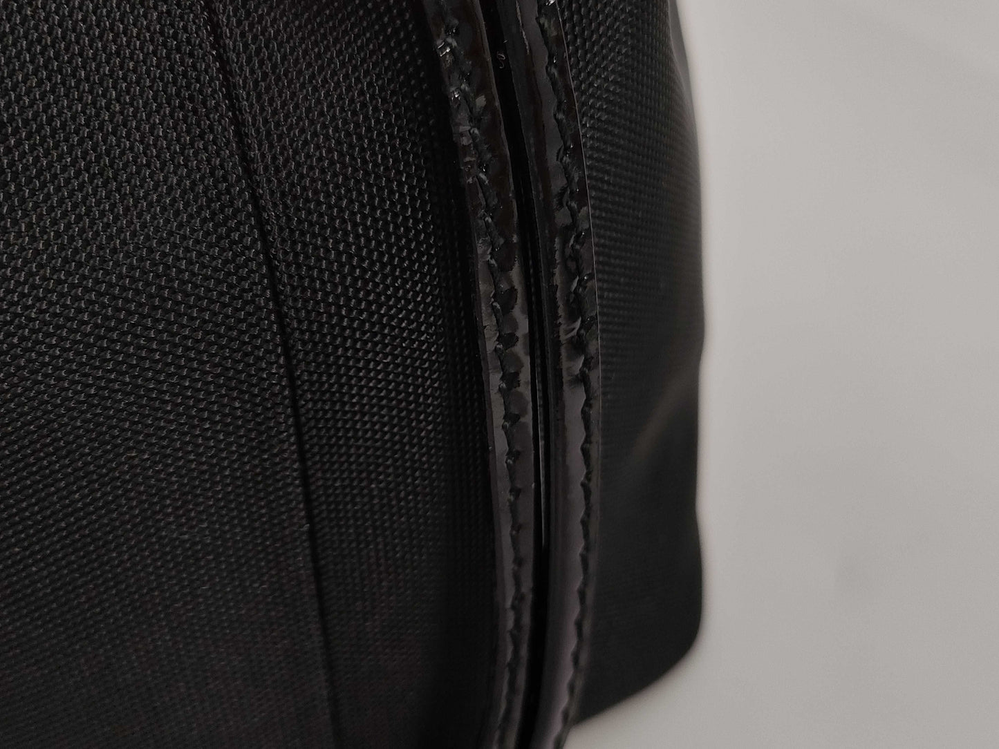 Gucci Black Nylon Mini Drawstring Pouch