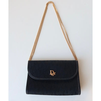 Dior Noir Chain Bag | Circa late 70s–80s