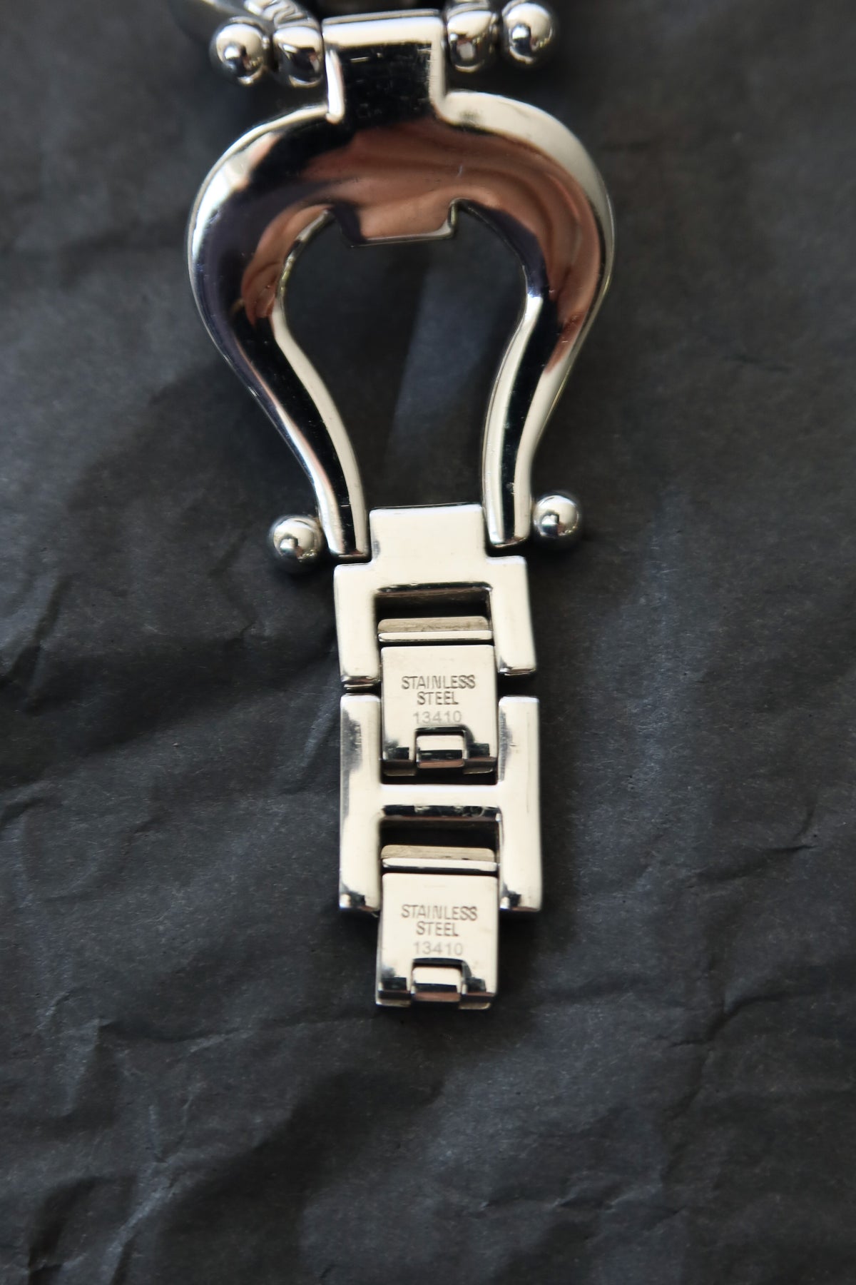 Just Cavalli Ivory Link Watch