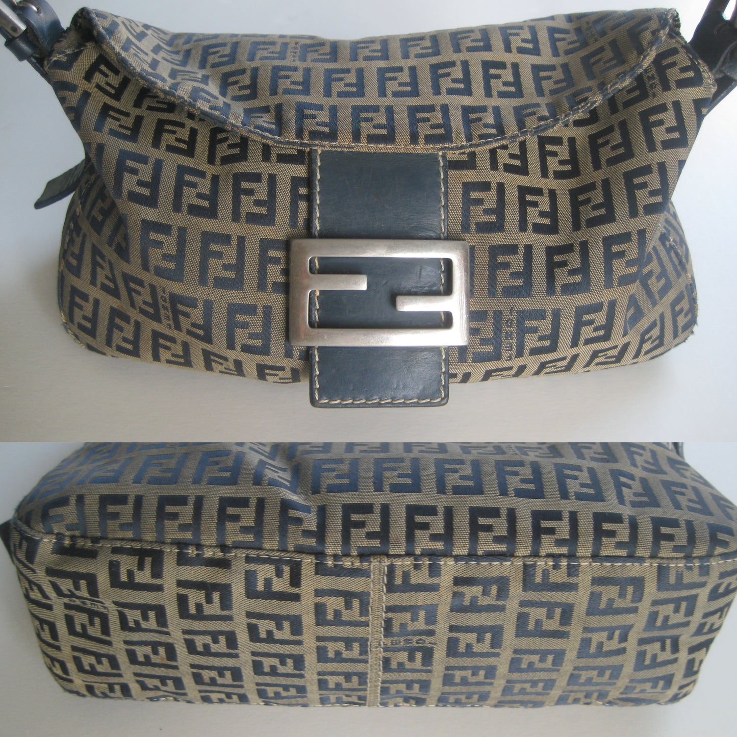 FENDI Zucca Baguette | Brown Monogram / Silver Hardware
