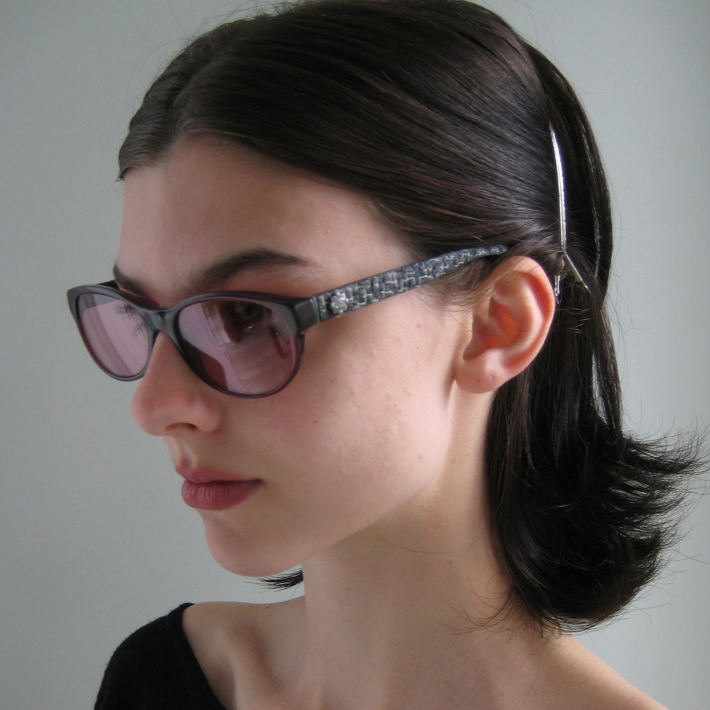 Chanel Tweed Frame Sunglasses #082