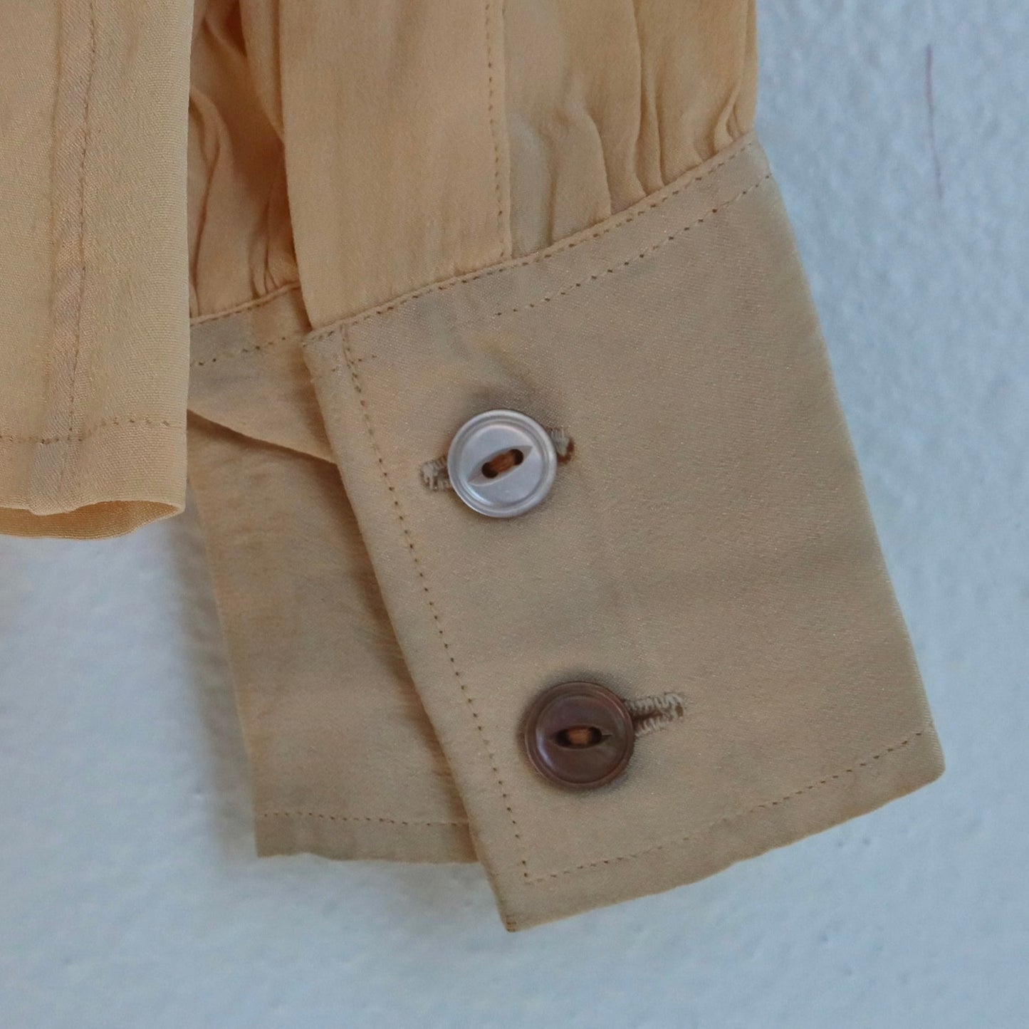 Yves Saint Laurent sheer silk blouse