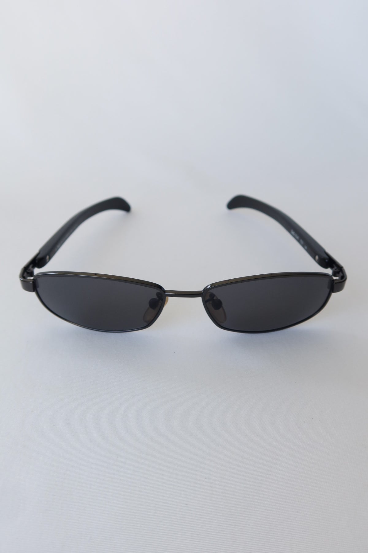 D&G Black Rectangle Sunglasses · Case