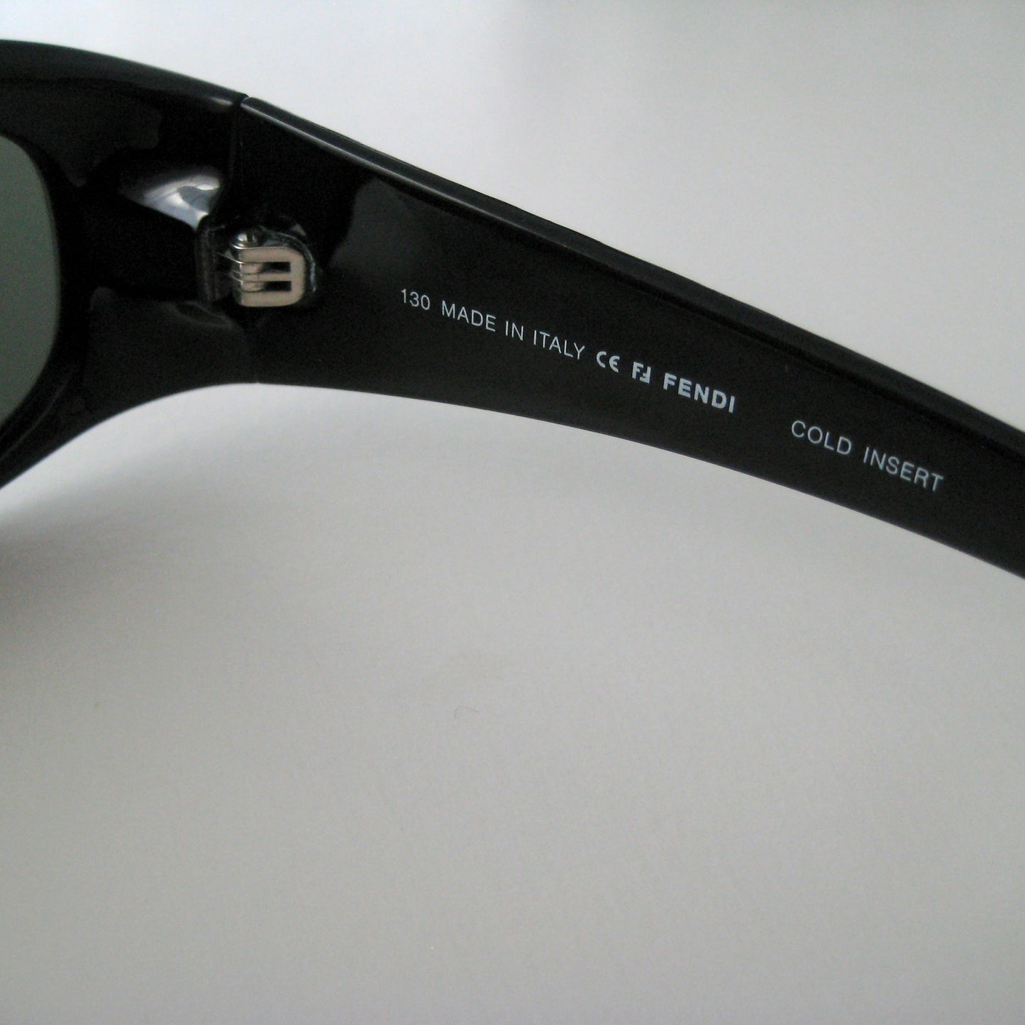 Fendi FS301 Black Sunglasses | 2000s Archive