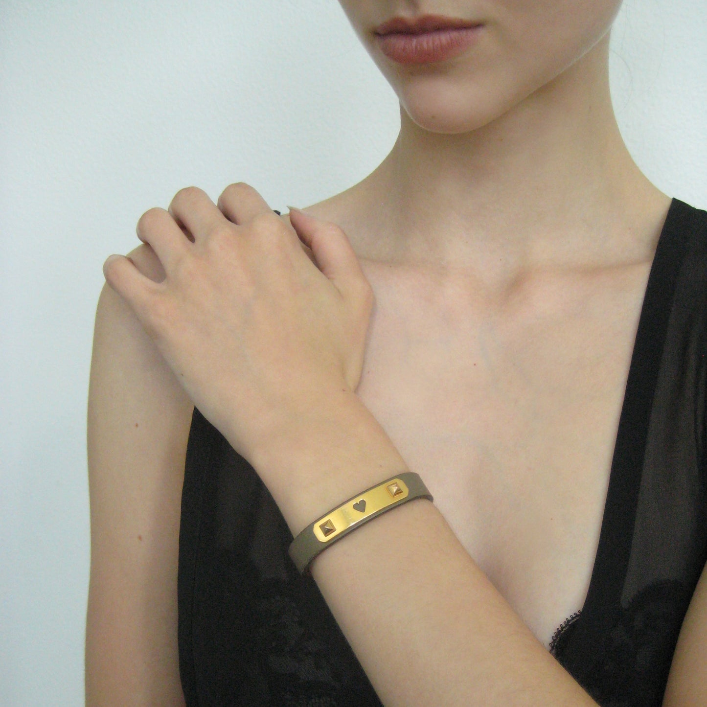 Hermès Rivale Love Heart Bracelet