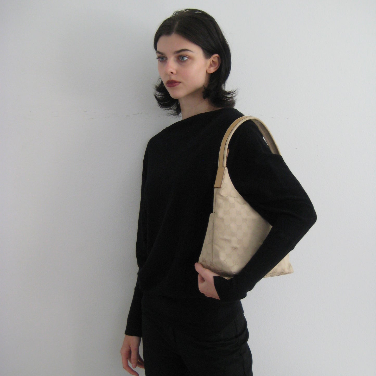 Gucci GG Canvas Shoulder Bag | 1990s