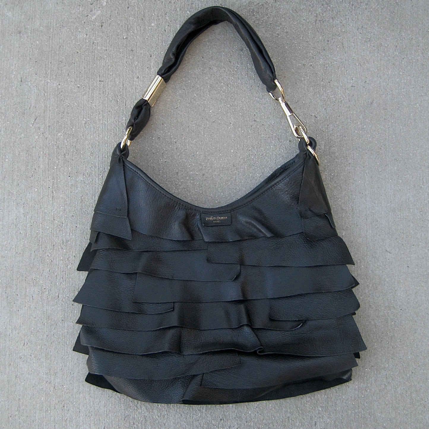 Yves Saint Laurent Tropez Ruffle Bag