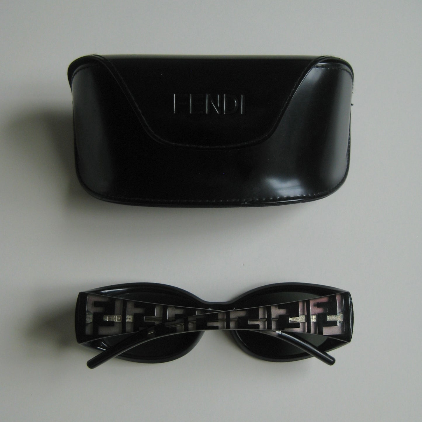 Fendi FS301 Black Sunglasses | 2000s Archive