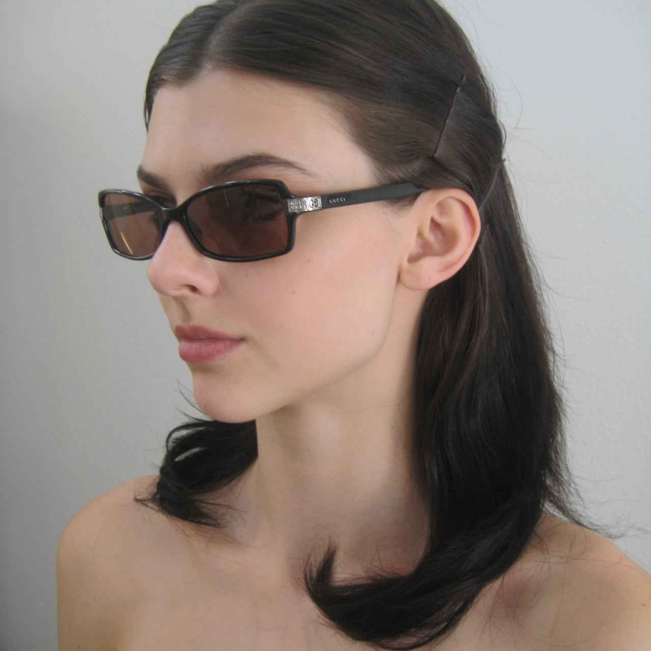 Gucci Crystal GG Sunglasses #069