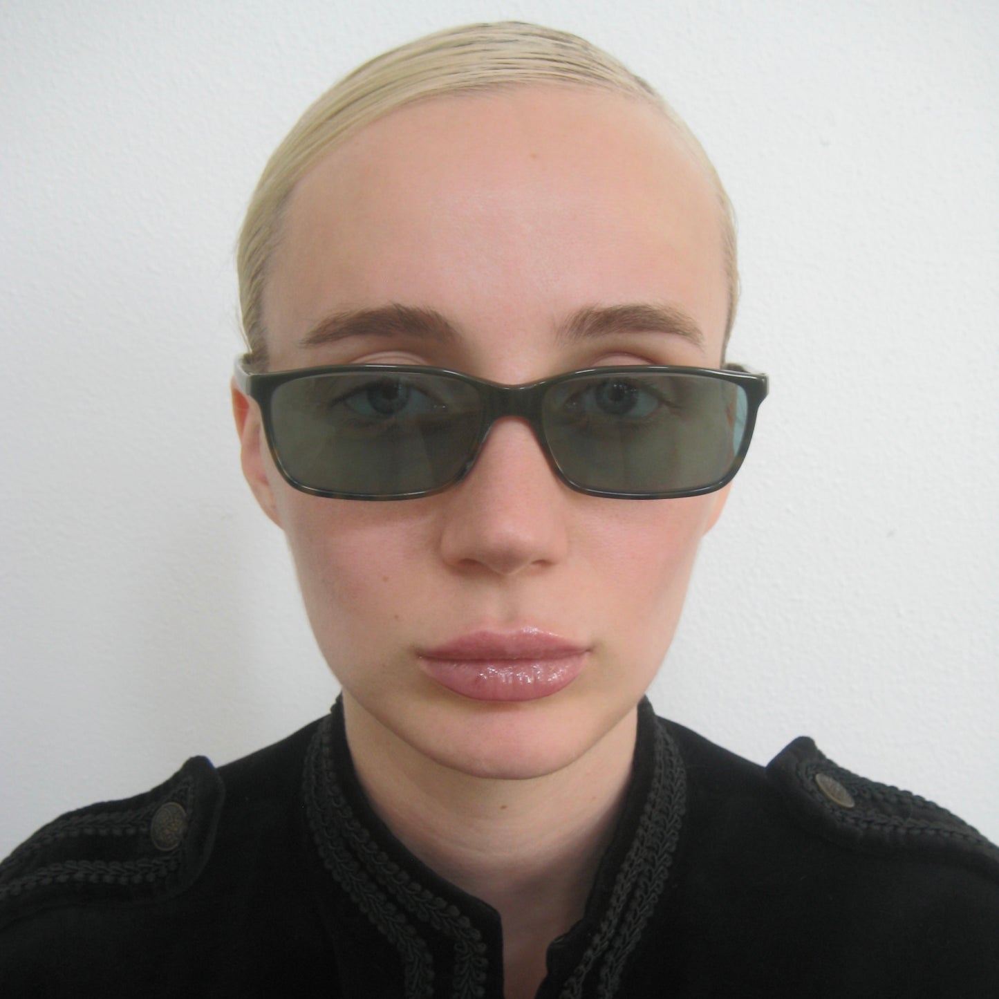 Gucci rectangular sunglasses #096