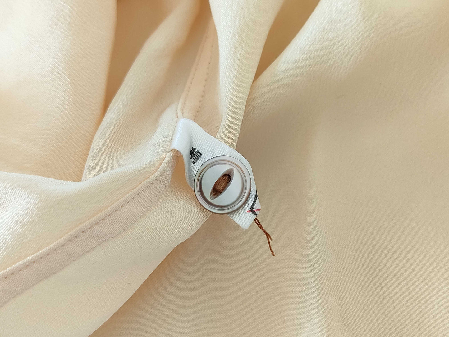 Yves Saint Laurent sheer silk blouse