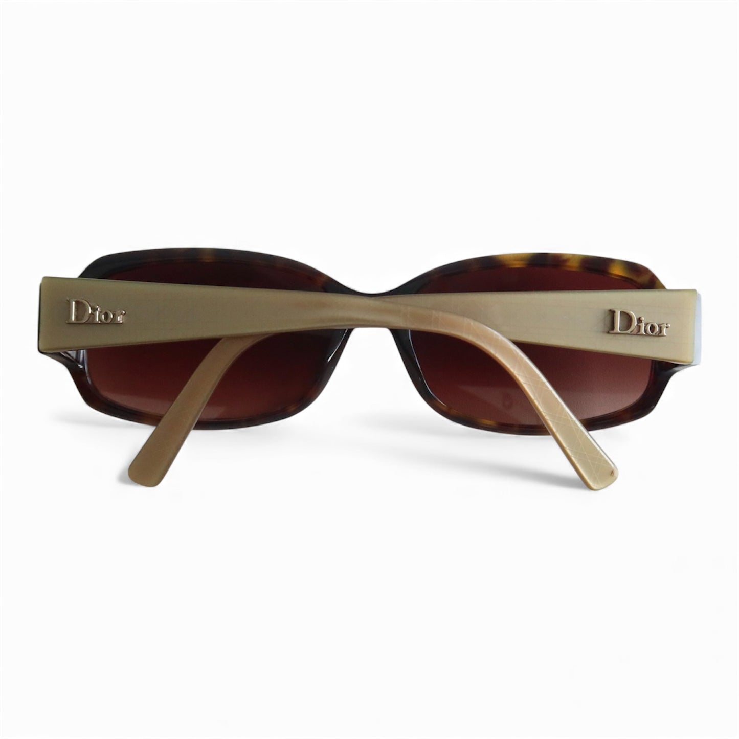 Christian Dior Sculpted Logo Temple Sunglasses #081