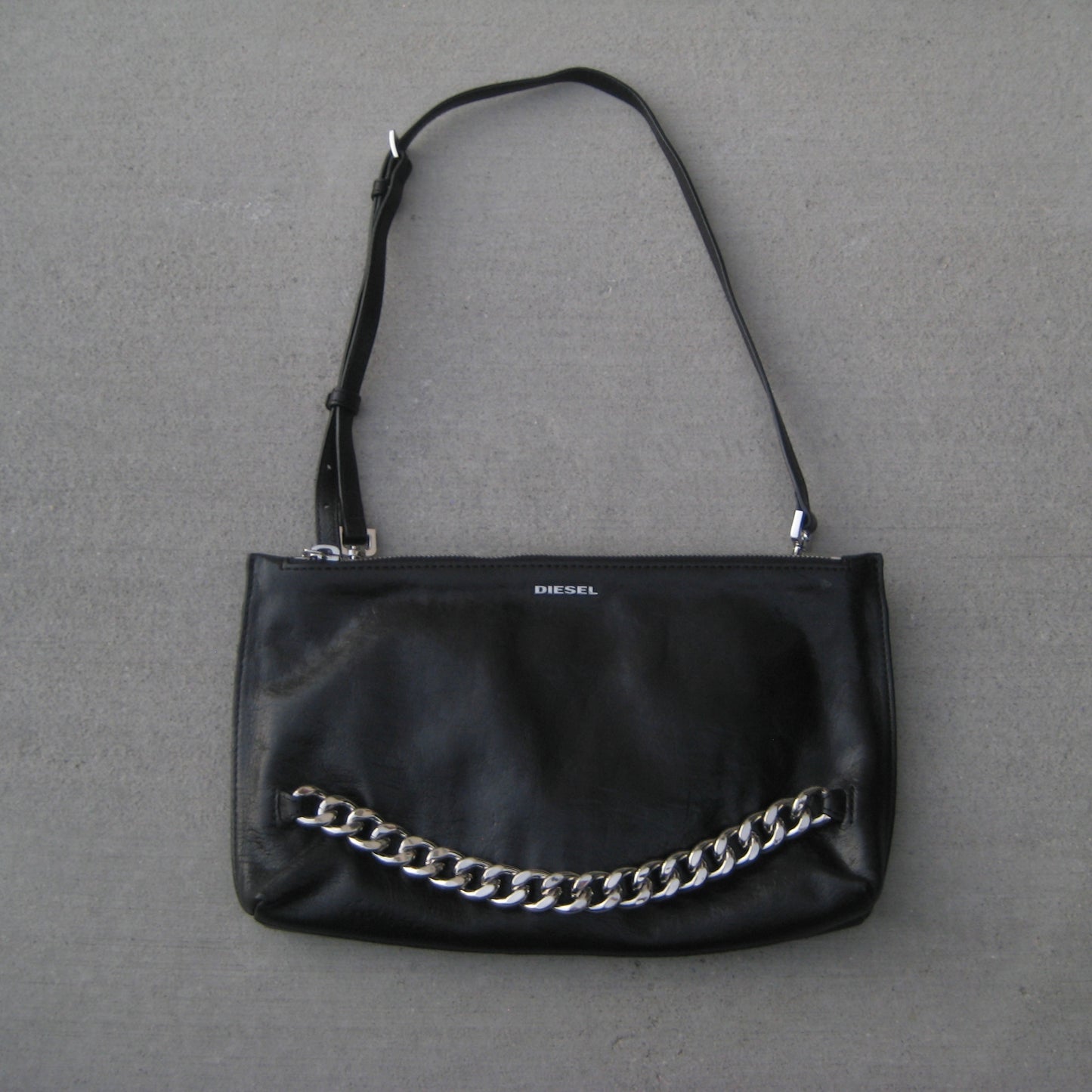 Diesel 2000s Leather Shoulder Bag