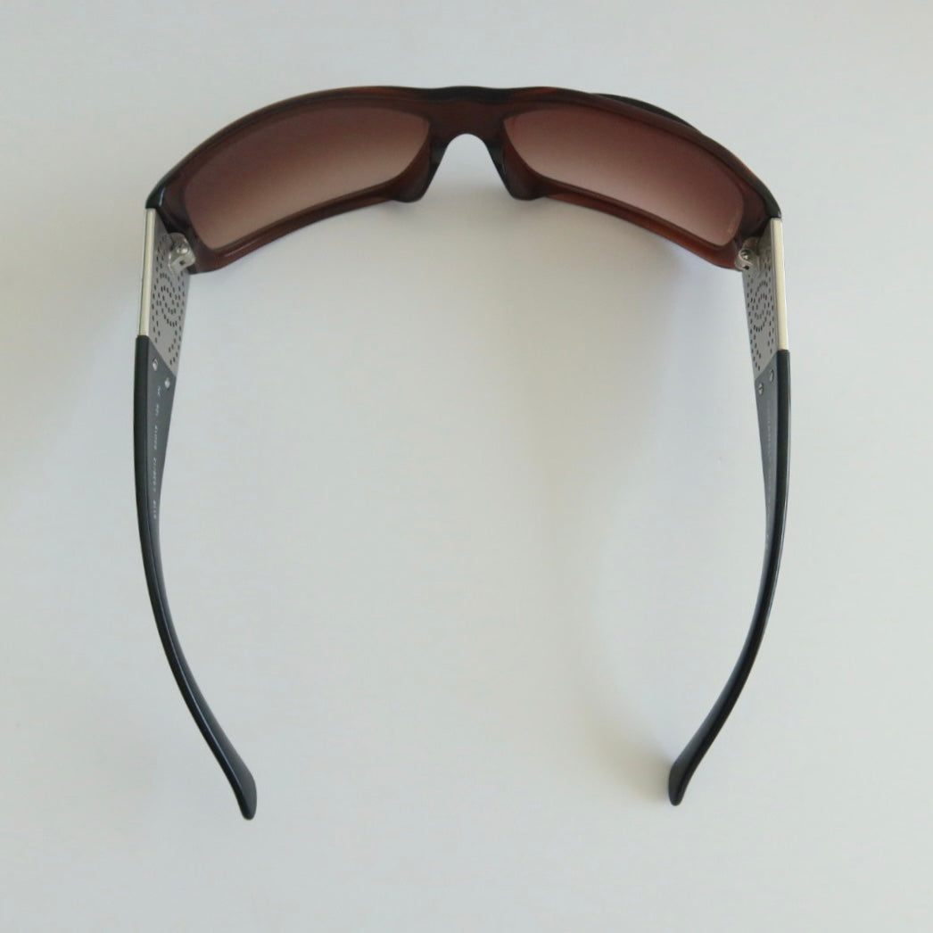 CHANEL early-2000s shield sunglasses