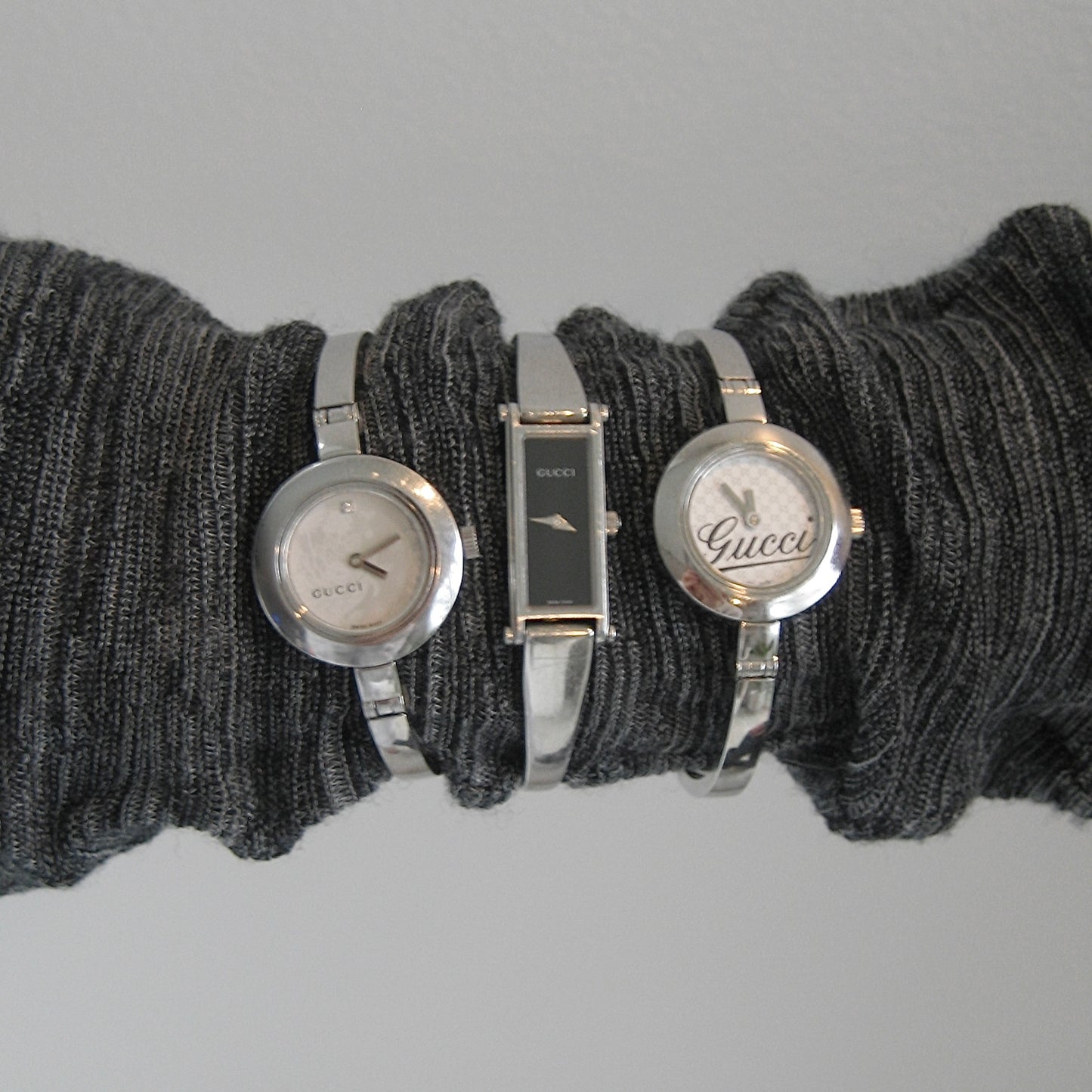 Vintage Gucci 105 Bangle Watch, Early 2000s