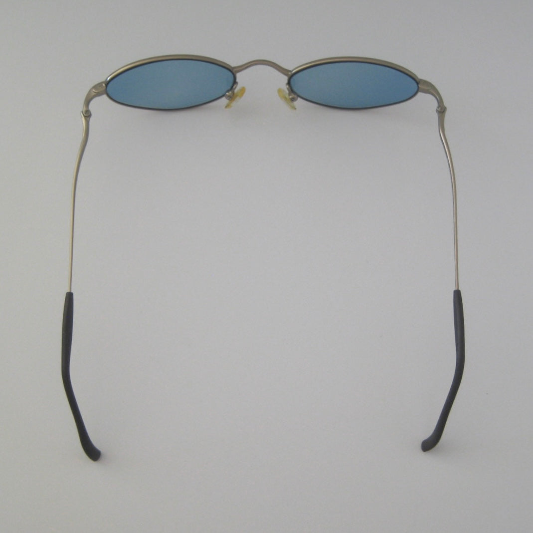 Gucci Blue Lens Oval Sunglasses #090