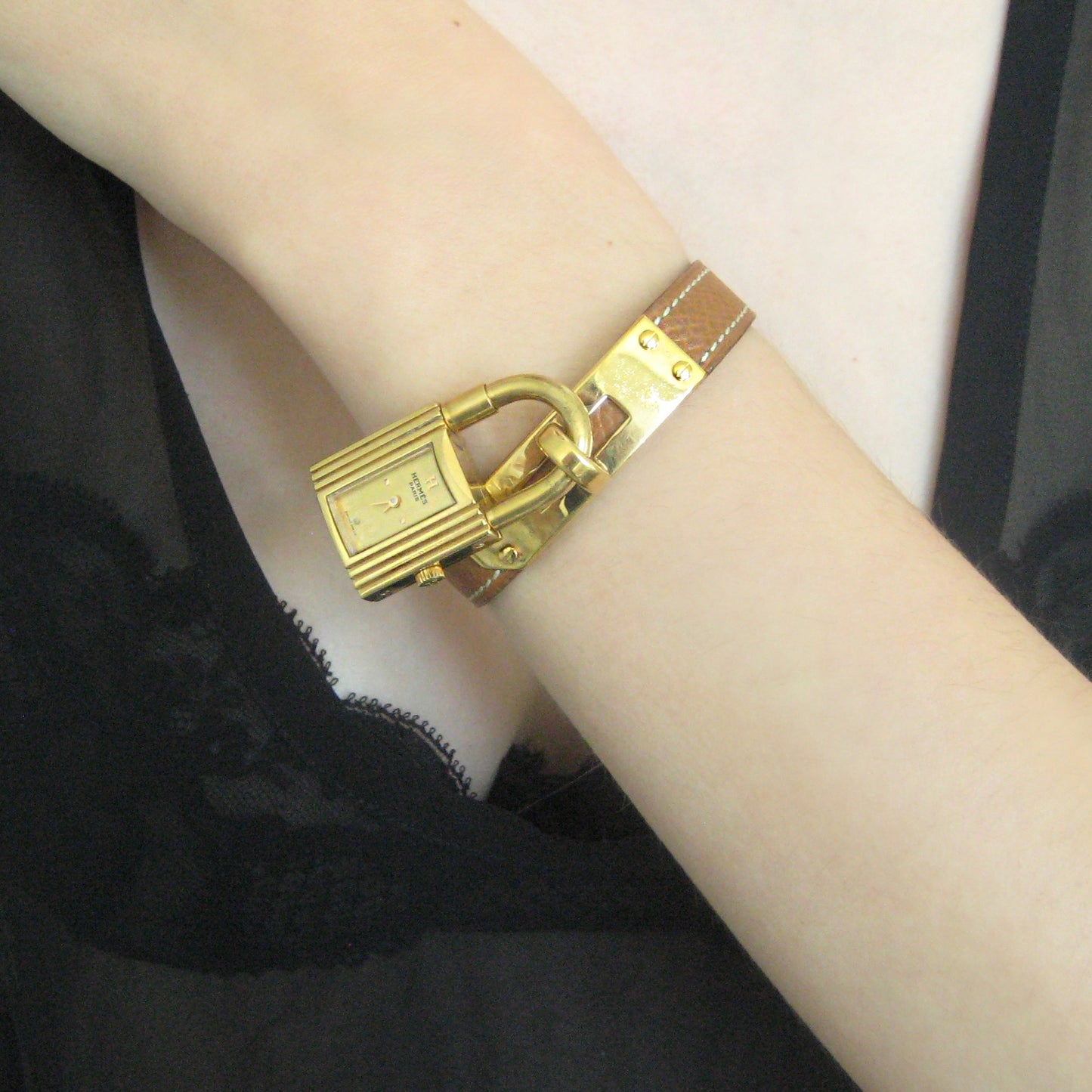 Hermès Kelly Lock Watch | Vintage 1990s