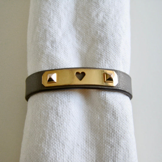 Hermès Rivale Love Heart Bracelet