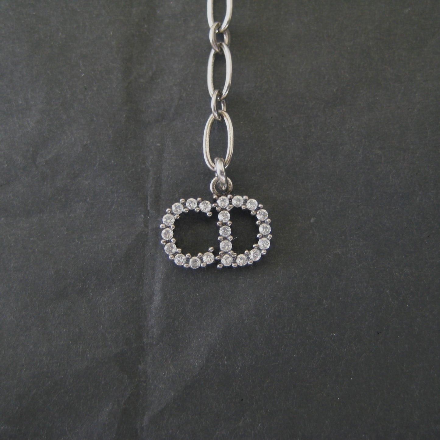 Christian Dior J'Adior Crystal & Velvet Choker Necklace