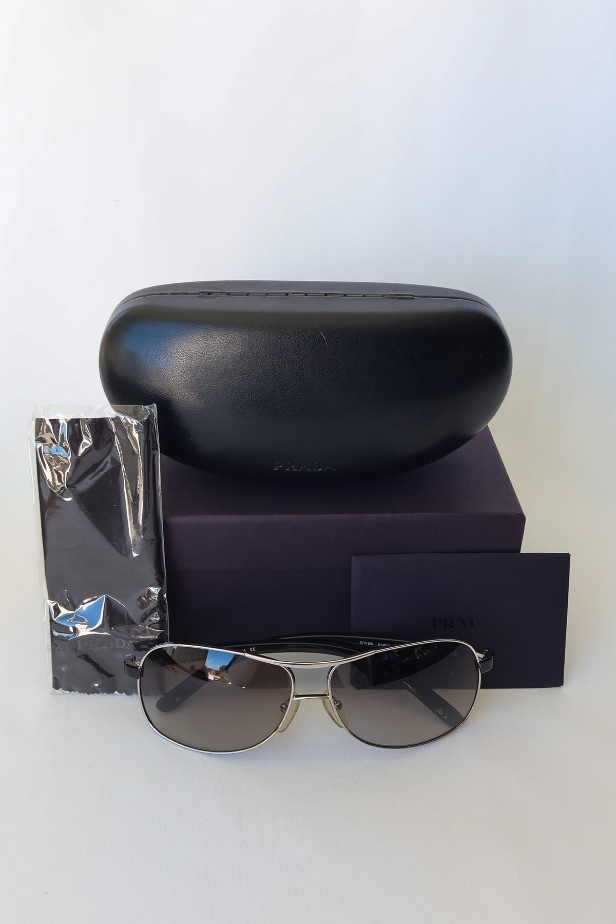 PRADA Metal Aviator
