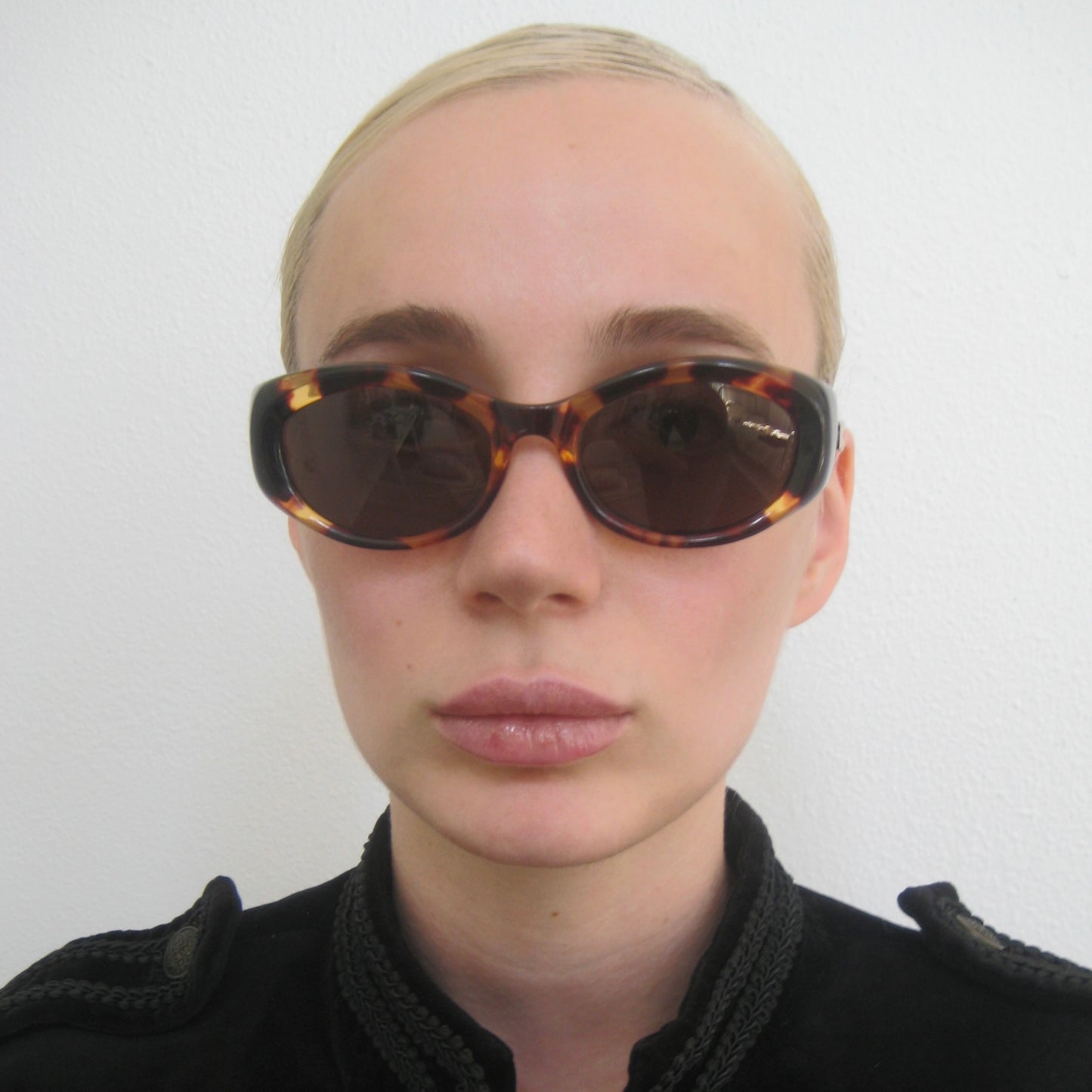 Gucci oval sunglasses tortoiseshell #076