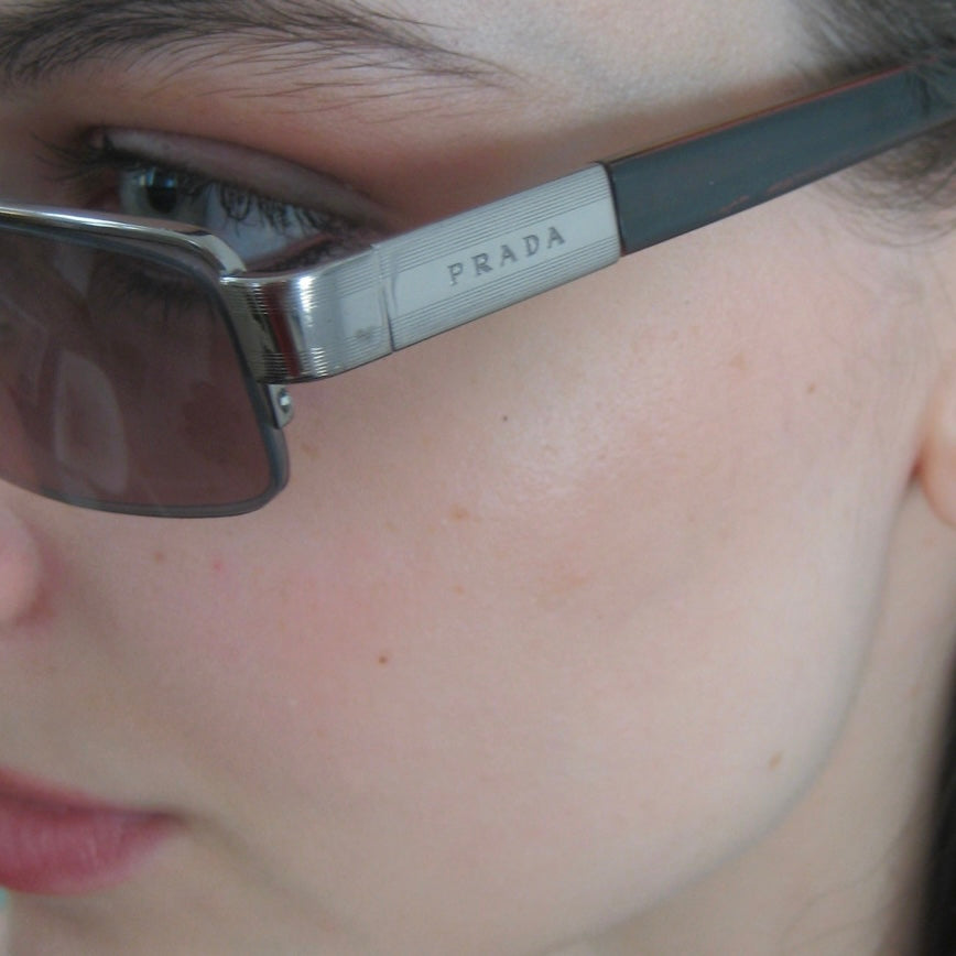 Prada Slim Rectangular Sunglasses #072