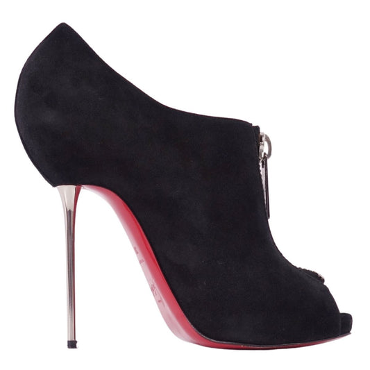 Christian Louboutin Peep-Toe Booties