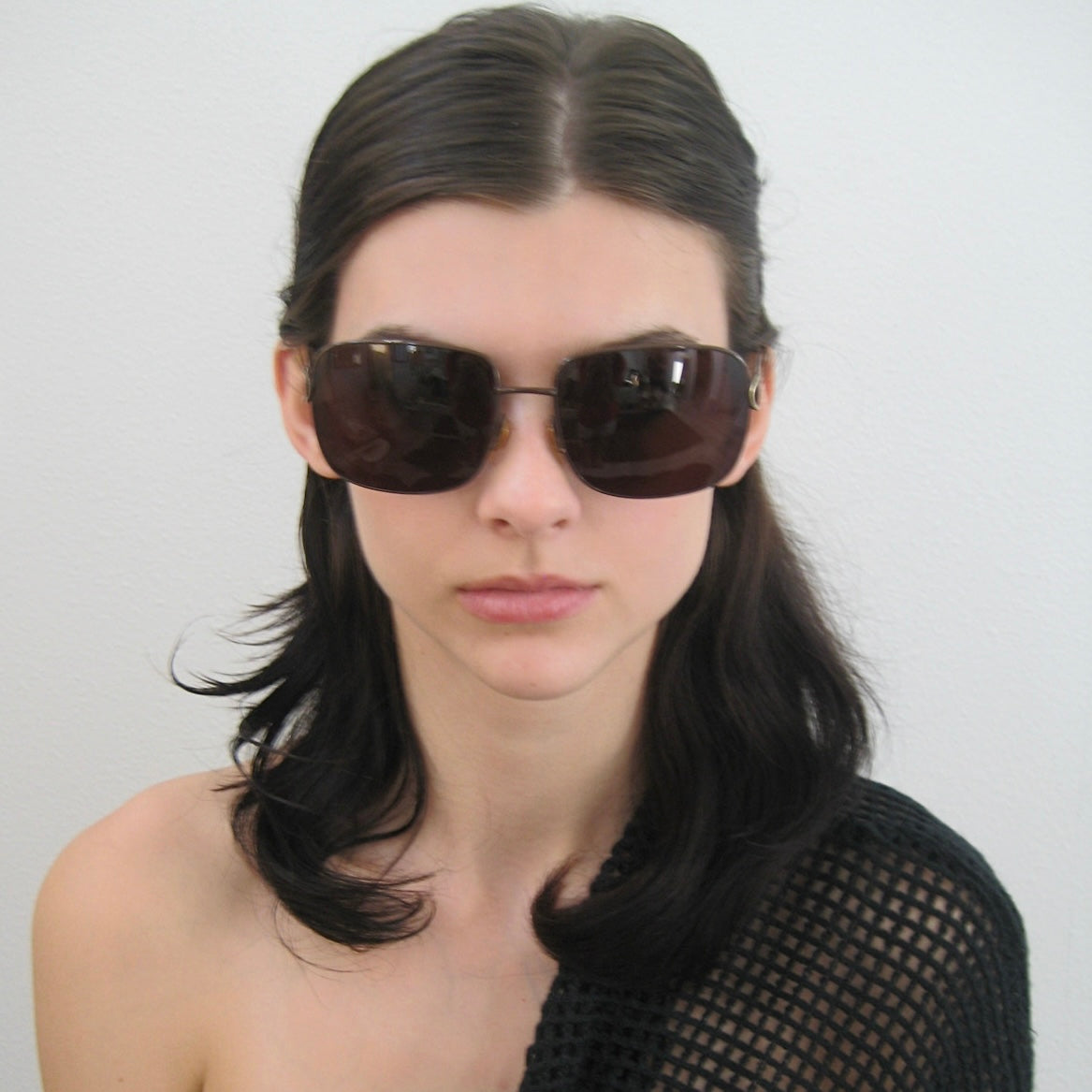 Gucci Rimless Metal Sunglasses #078