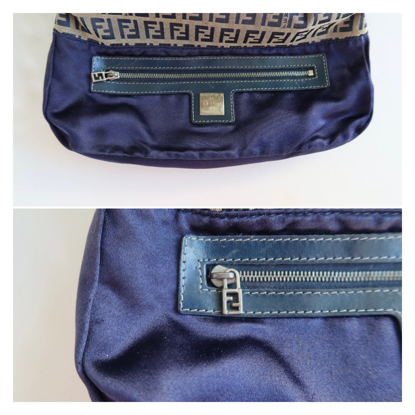 FENDI Zucca Baguette | Brown Monogram / Silver Hardware