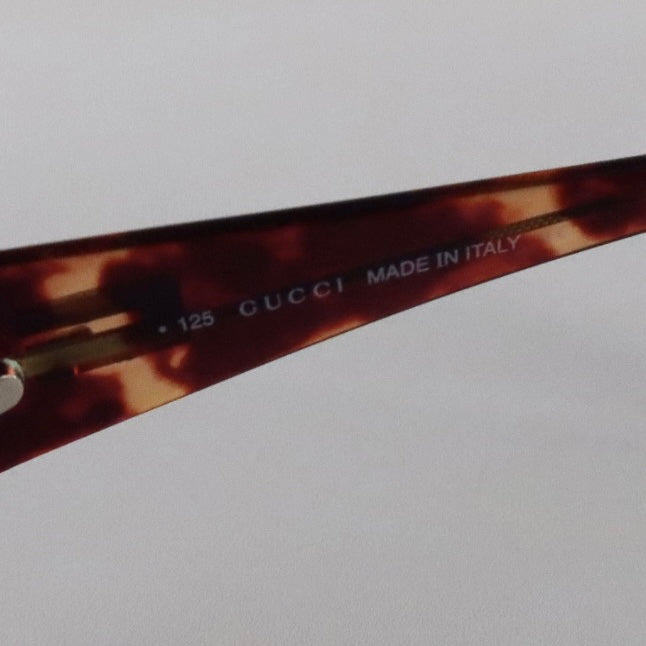 Gucci oval sunglasses tortoiseshell #076
