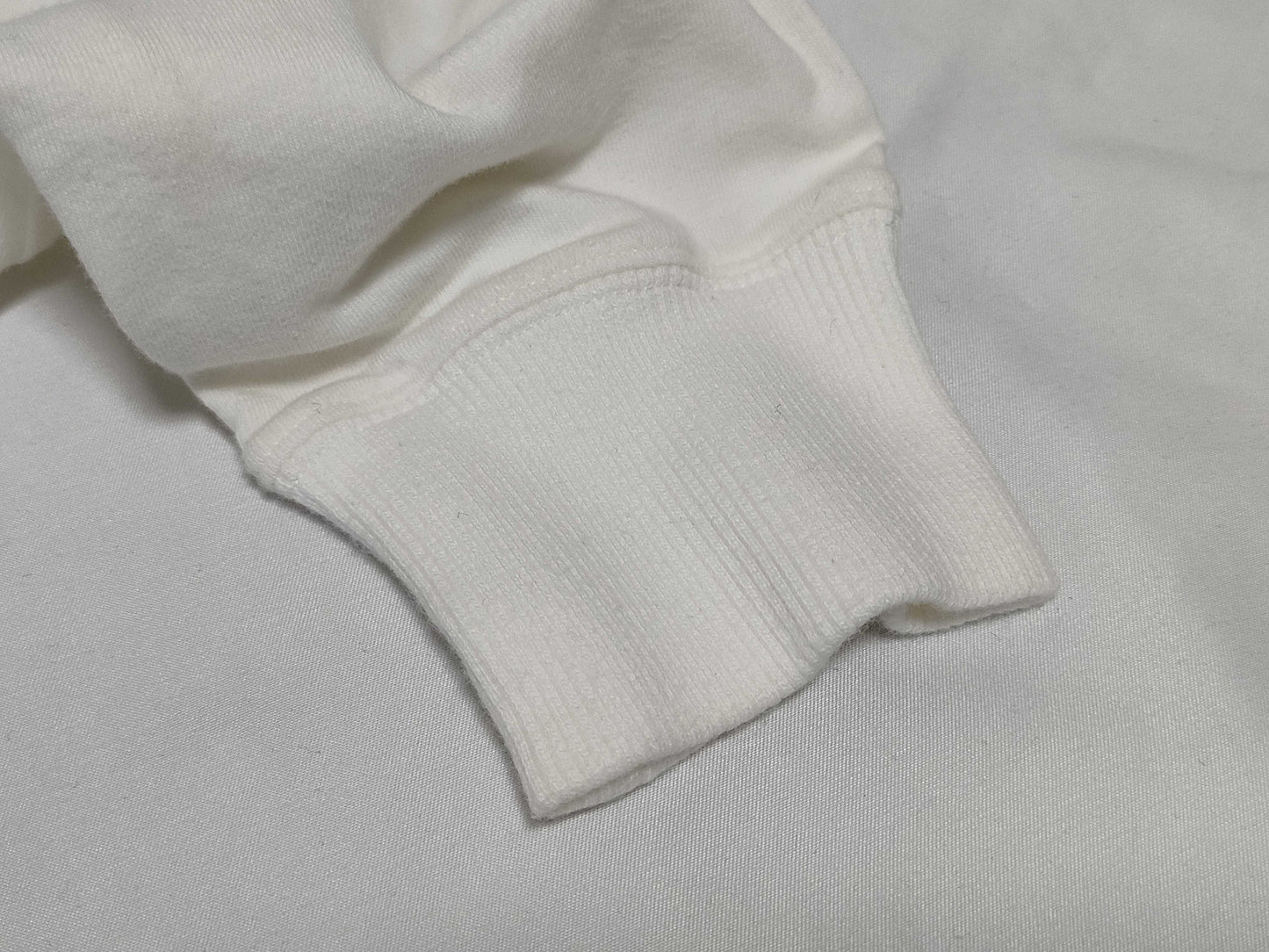 Christian Dior white stretch cotton sweatshirt