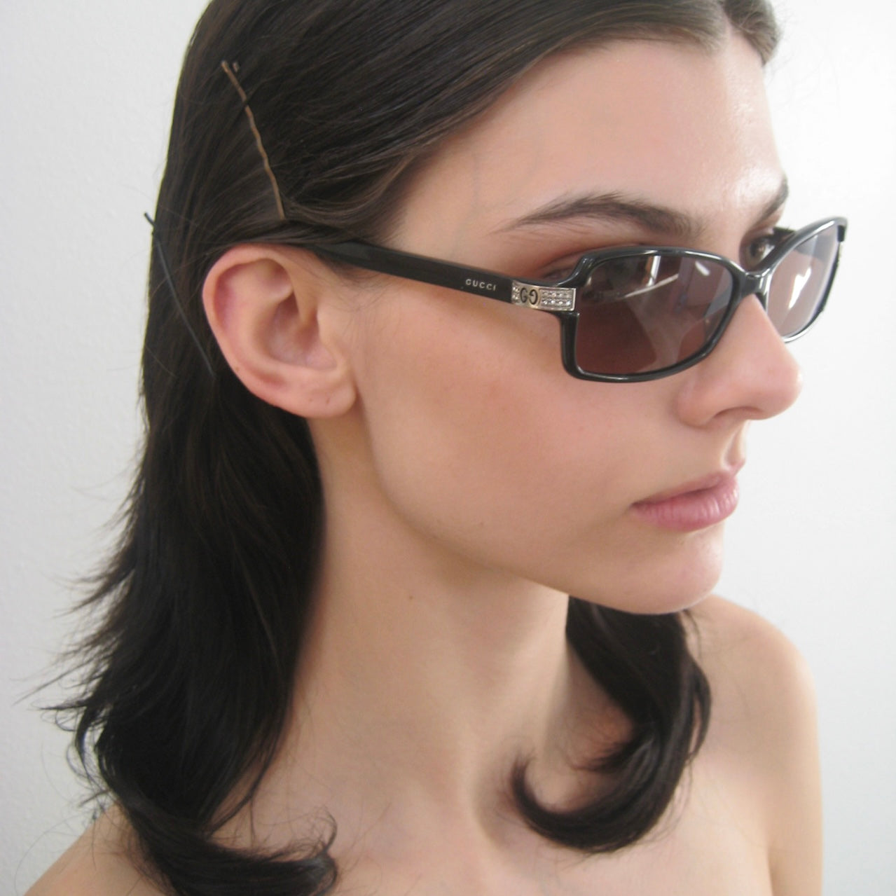 Gucci Crystal GG Sunglasses #069