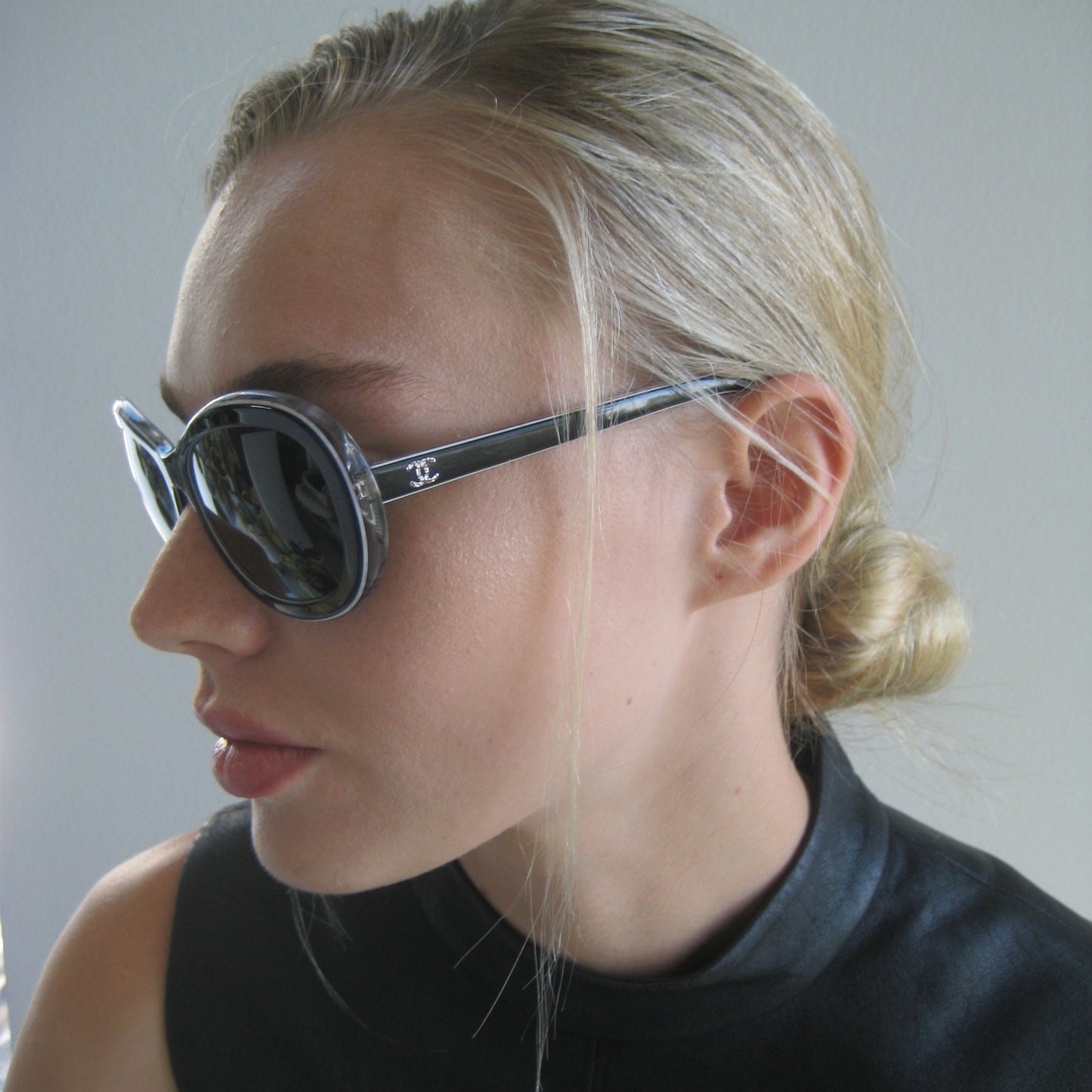 chanel 5219 Cat-Eye Sunglasses