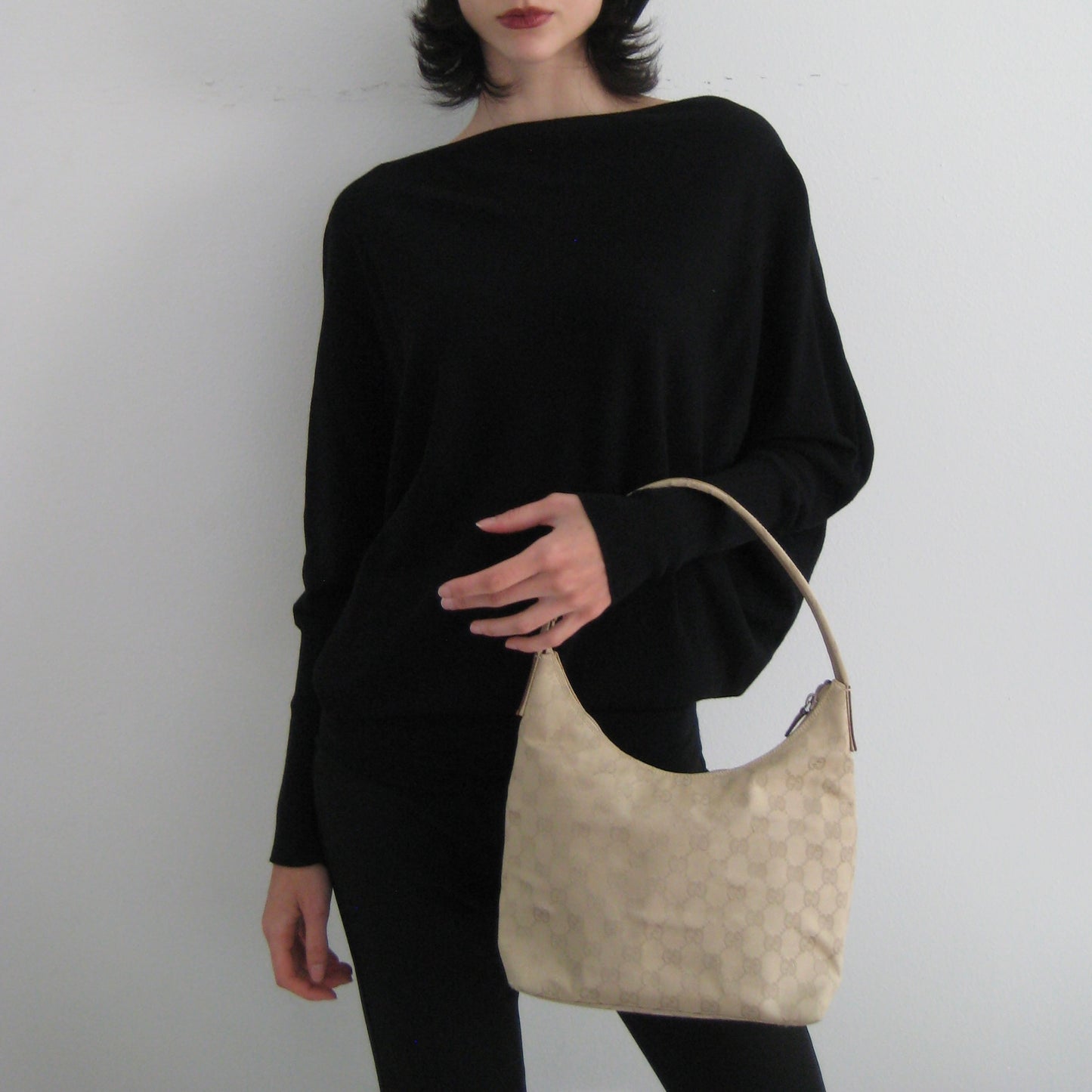 Gucci GG Canvas Shoulder Bag | 1990s