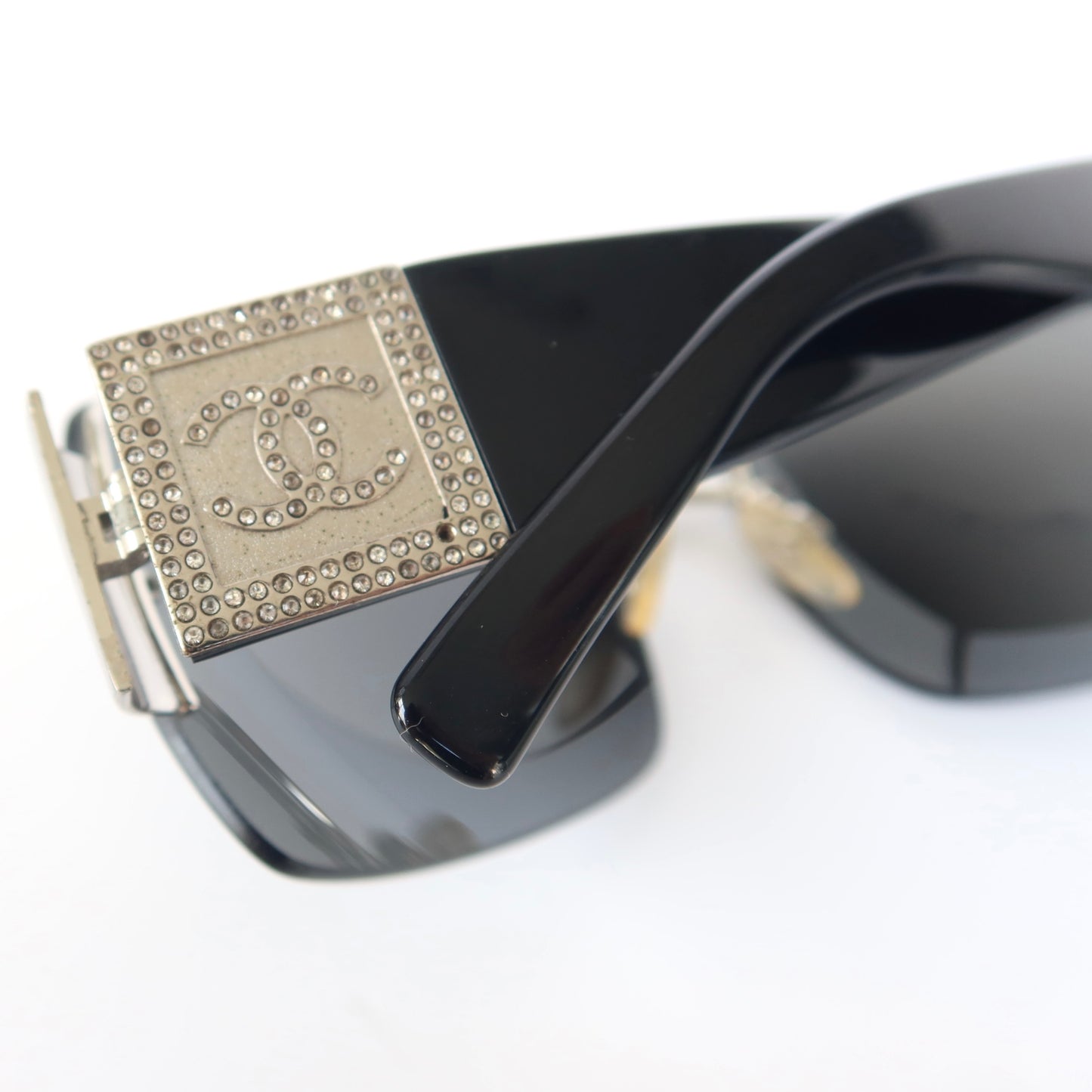 chanel rimless shield sunglasses