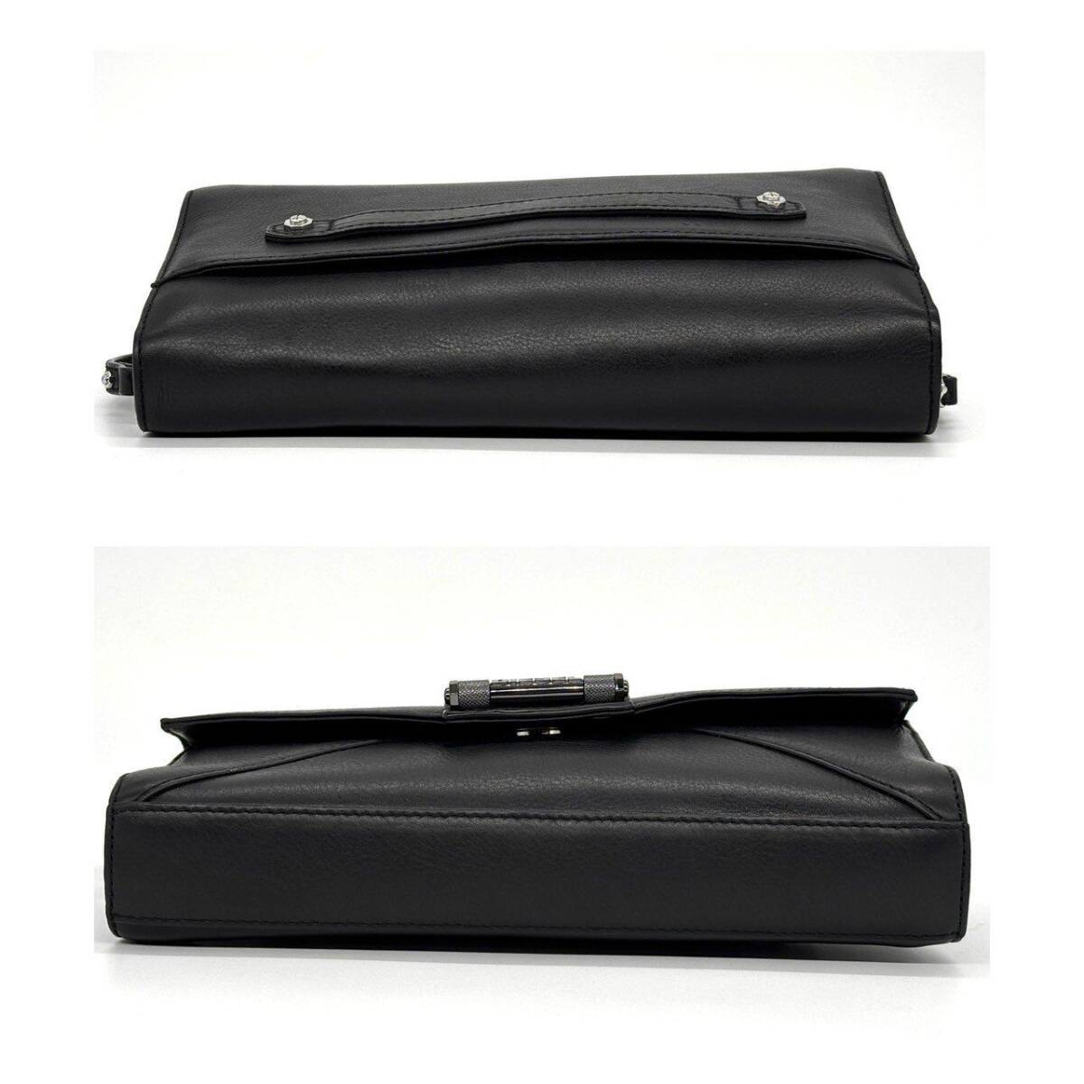 Diesel Black Leather Shoulder Bag