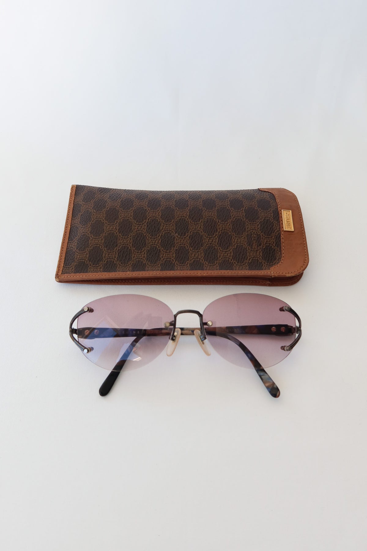 CELINE Rimless Oval