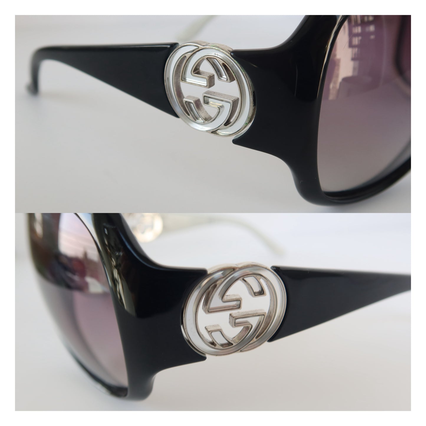 gucci oversized shield sunglasses #011