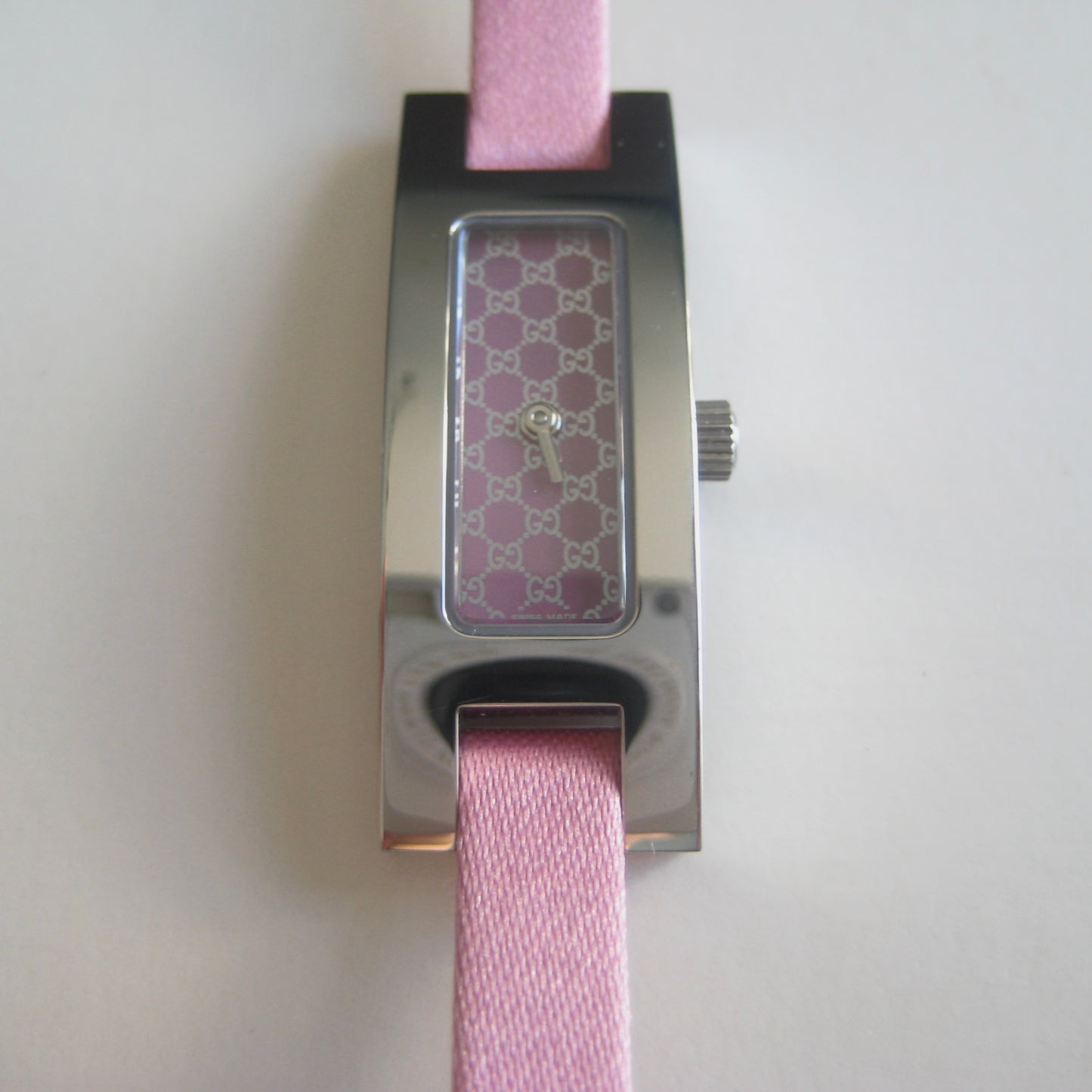 Gucci 3900L Women’s Watch | Pink Monogram with Box