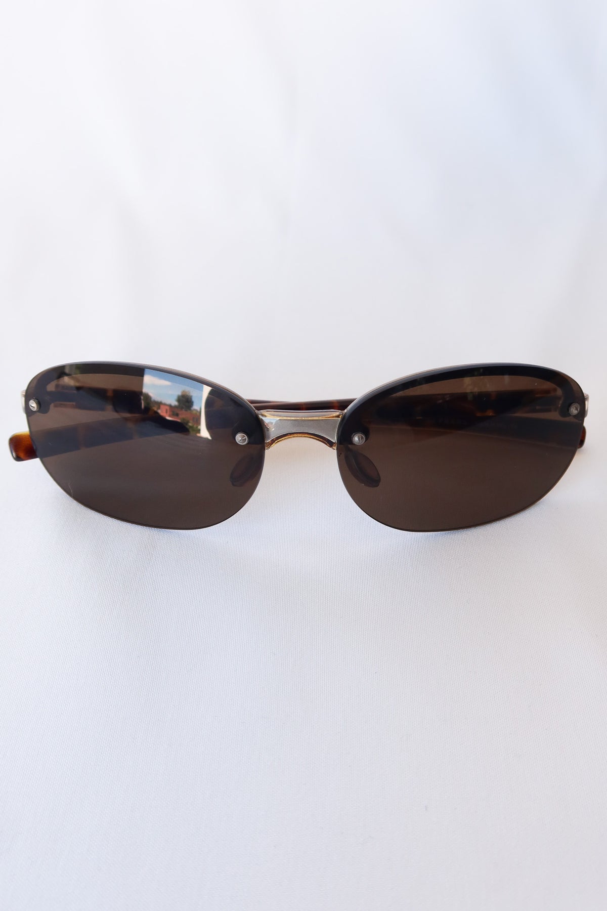 PRADA Rimless Oval