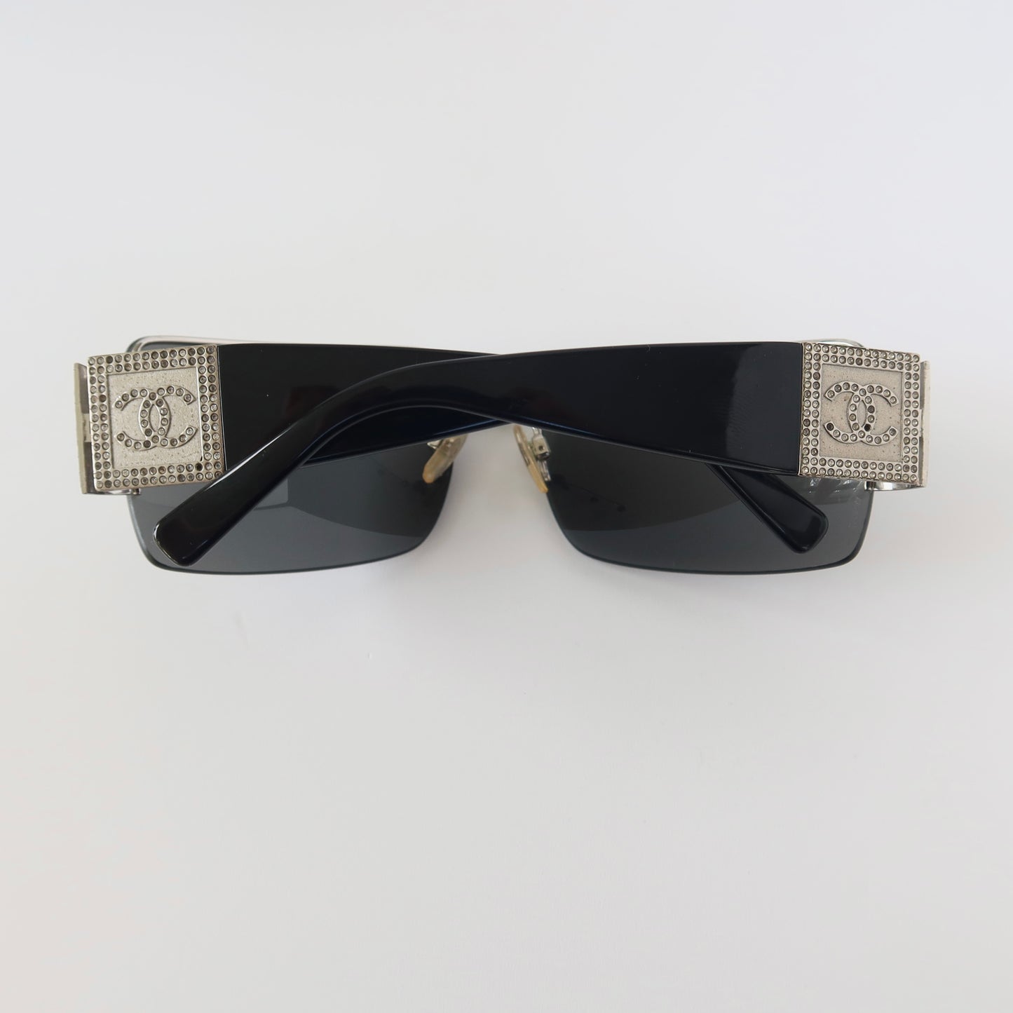chanel rimless shield sunglasses