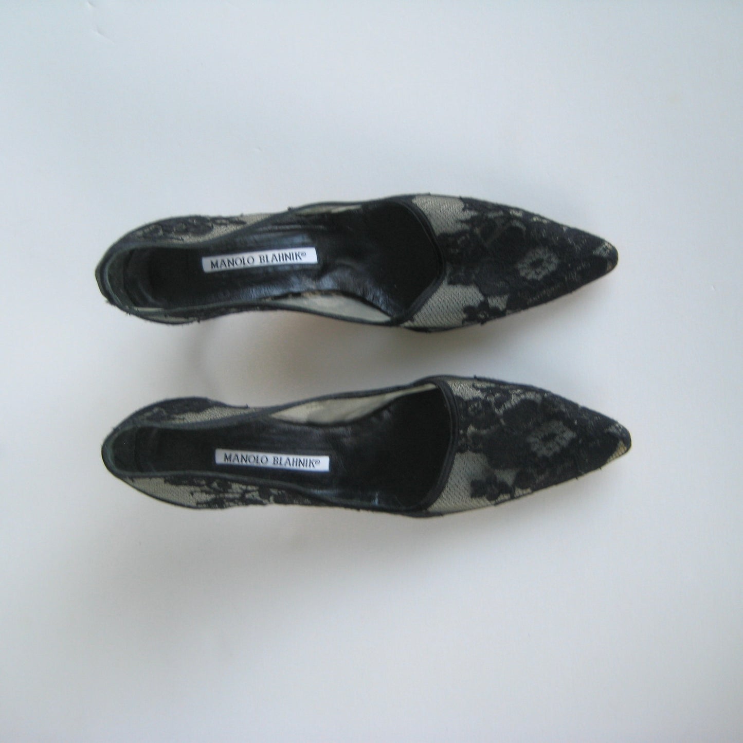Manolo Blahnik archival lace heels | Size: EU 38.5 / US 8.5