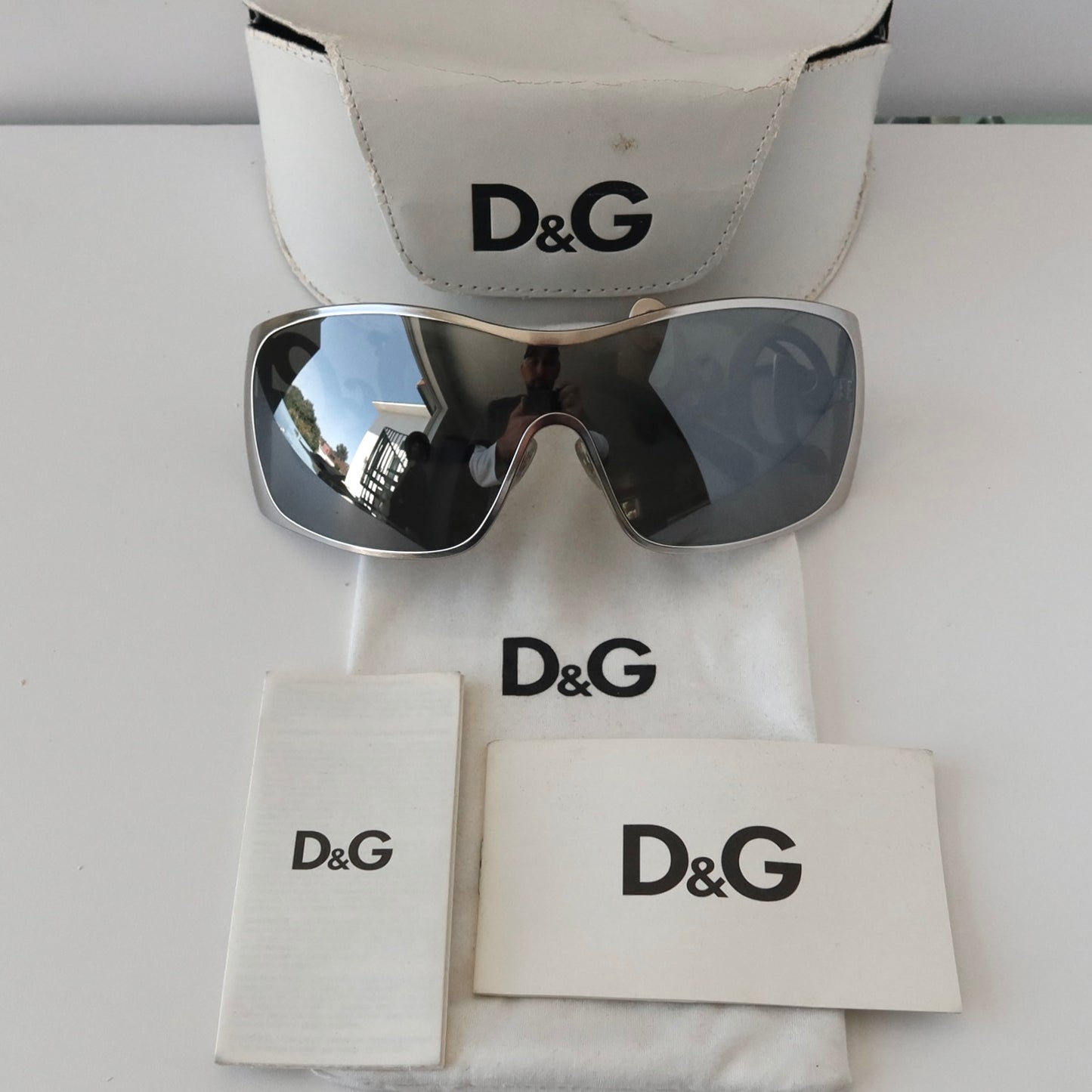 Dolce & Gabbana D&G Shield Sunglasses | DG6019 | c. 2004–2006